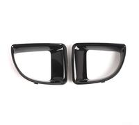 babominimer Front Bumper Ventilation Frame for MINI R-Series Cars - Black ABS Grille Compatible with MINI CLUBMAN R55, R56, R57, R58, R59 Models (OEM 51117255117, 5111725(1Pair)