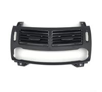 babominimer Front Center Air Vent Outlet Grille for E-Class W211 2003-2008 and CLS W219 2007-2009, Black ABS Trim Compatible with Advanced Version Models