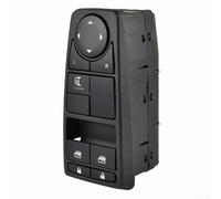 babominimer Front Left Driver Side Power Control Switch Button Replacement for OEM 809610017R for 2009-2022 Car and Truck Interior Door Panel, ABS Black