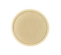 babominimer Front Rear Inner Door Bass Speaker Grille Cover for X3 F25 X4 F26 For X5 E70 X6 E71/E72 2007-2018, Yellow/Black PC ABS Iron Mesh Car Audio Dust Cover(Yellow)