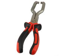 babominimer Fuel Line Pliers for Petrol Clip Pipe Hose Release and Disconnect Removal Tool, Stainless Steel Automotive Hand Tool for in-Line Fuel Filter Replacement, Comp(Red)