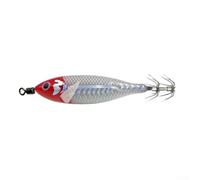babominimer Glow-in-the-Dark Shrimp Squid Jig Lure 5.7g - Realistic Shrimp Design with Flexible Body, Lasting Plastic and Hook, 8cm Size for Night Fishing in(011 5.7g)