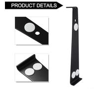 babominimer Heavy Duty Steel Pull Bar Flooring Installation Tool for for Laminate, Vinyl Plank and Hardwood Floors, Professional Floor Installer Bar for for Tight Spaces and Wall(L(310mm))