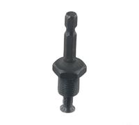 babominimer Hex Shank Drill Chuck Adapter Converter, 1/4 inch to 3/8 inch and 1/4 inch to 1/2 inch Male Thread Steel Connecting Rod, Quick Change Drill Bit Accessory for(B)