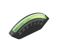 babominimer Horizontal Slope Meter with Accurate Tilt Measurement -45° to 45° Brass Ball Damping Clinometer for Car or Sailing Use, Long Lasting Shatterproof ABS Copolymer Tub