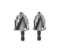 babominimer HSS PPR Step Drill Bit Set For Water Pipe Expansion Hexagonal Shank Plumber Tool Kit 20Mm 25Mm 32Mm Punch Hole Maker 2 Pieces(20+25mm)