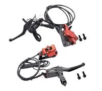 babominimer Hydraulic Brake Set for Electric with Power-Off Sensor, Machined Alloy Calipers, Dual-Piston, Enlarged Oil Tank, Anti-Bending Explosion-Proof Oil(right and left)