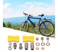babominimer Hydraulic Disc Brake Connector Kit for BH90, for A/B and Hope, Metal Hydraulic Fitting Set with Sealing Rings, Oil Needles,(for HOPE)