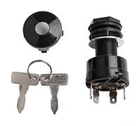 babominimer Ignition Key Switch Replacement for for Club Car Precedent Gas Cart 2004 and Up, Compatible with OE Part 1025151-01, Includes 1 Switch and 2 Keys, Durable