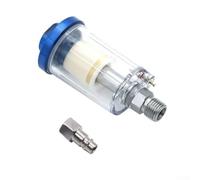 babominimer Inline Air Compressor Water Oil Separator Filter Kit with 1/4 Inch Thread, Moisture Trap and Dust Removal for for Spray Paint, Pneumatic Tools and Air