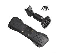 babominimer Interior Rear View Mirror Back Plate Panel and Mounting Bracket, Lasting ABS and Aluminum Construction, Erosion and Wear Resistant, Compatible with for Easy Replacement