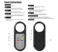 babominimer K3 Remote Key Frequency Tester for Automotive Use | 100-999MHz Signal Detection with Ask/FSK Discrimination | Infrared and Door Handle Signal Testing | LCD(XDRT20 V2)
