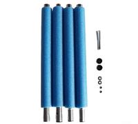 babominimer Large Trampoline Pole Replacement with Waterproof PE Foam Sleeve and Screws, Heavy Duty Steel Safety Enclosure Posts for 6-16FT Indoor or Outdoor Jump Bed,(.76 m)