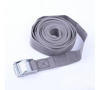 babominimer Lashing Strap 2M with Cam Buckle Quick Release, Heavy Duty Polyester Webbing Cargo Securing Tie Down for for Luggage, Motorcycle, Trailer, Moving Appliances,(Gray)