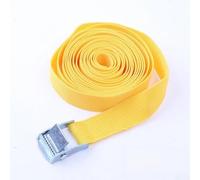 babominimer Lashing Strap 2M with Cam Buckle Quick Release, Heavy Duty Polyester Webbing Cargo Securing Tie Down for for Luggage, Motorcycle, Trailer, Moving Appliances,(Yellow)