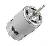 babominimer Lithium Battery Lawn Mower 755 DC Motor 12V High Speed 16000RPM Metal Construction Replacement Part for Lawn Care Power Tools, Silver
