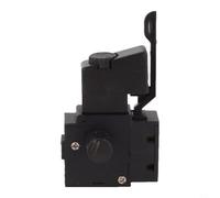 babominimer Lock On Trigger Button Switch with Built-in Speed Controller for for Electric Drill Power Tools, Plastic Shell, Compatible with FA2-4/1BEK Models, 250V Black(A)