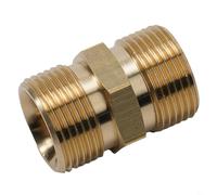 babominimer M2215/14 Mm Threaded Male Connector, Spare Part For Various Outdoor Cleaning Equipment Uses,Hose Connector Brass High Pressure Washer Coupler Washer (M22/15mm)
