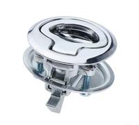 babominimer Marine Flush Pull Hatch Latch 45mm Alloy Erosion Resistant for Slam Latch with Recessed Handle for Boat Locker, RV, Trailer, Truck, Shower Room, Bait(2Pcs)