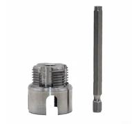 babominimer Metal Water Pipe Threading Tool 20MM 25MM Dual Thread Cutting Die For PPR PVC Pipe Internal External Thread Maker(20MM)