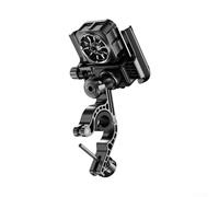 babominimer Motorcycle and Electric for Bike Phone Holder with Cooling Bracket, 360° Rotatable ABS Metal Handlebar Mount, Quick Release Design, Weather Resistant and Secure(Handbar)