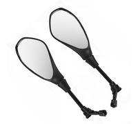 babominimer Motorcycle Bar End Rearview Mirrors M10x1.5 Black Glass Stainless Steel Compatible with for R1200GS/ 2007-2018, R1200R 2006-2018, F650GS 2001-2012, F800GS