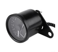 babominimer Motorcycle Digital LED LCD Tachometer Speedometer 160 km/h Waterproof Gauge with Anti-Glare Display for 12V Motorcycles, Fit(Black)