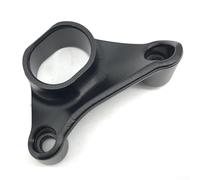babominimer Motorcycle Exhaust Pipe Hanger Bracket for CNC Machined Aluminum Alloy Muffler Support Holder Sand-Blasted Anodised Engraved Lightweight Stable Mounting for (Black)