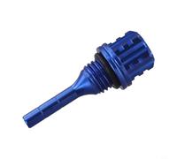 babominimer Motorcycle For CNC Aluminum Alloy Hexagon Oil Dipstick, Compatible with Most Models, Anodized Finish for Durability and Style, Lightweight Design, Wear-Resistant,(Blue)