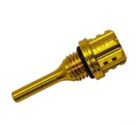 babominimer Motorcycle For CNC Aluminum Alloy Hexagon Oil Dipstick, Compatible with Most Models, Anodized Finish for Durability and Style, Lightweight Design, Wear-Resistant,(Yellow)