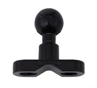 babominimer Motorcycle Mobile Phone Holder Base with Spherical Headrest Ball Head Bolt Bracket, 360° Rotation, ABS+Aluminum Alloy, Compatible with Most Handlebar Fixations