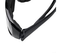 babominimer Onion Cutting Glasses Anti-Tear Kitchen Eye Protection with Anti-Fog Lenses and Comfortable Foam Seal, Unisex Design Fits Most Face Shapes for for Tear (Black)