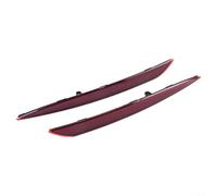 babominimer Pair Rear Bumper Reflector Lights Compatible with for Model Y 2020-2024, Left and Right Side Tail Light Reflectors in Red ABS Plastic, Direct Replacement Car