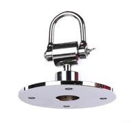 babominimer Pear-Shaped Speed Bag Swivel for Boxing Punching Ball Base Hook, 360° Stainless Steel Spinner with High Load-Bearing and Abrasion Resistance, Lightweight