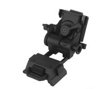 babominimer Plastic Helmet Moun,L4G24 Nightvision Device Mount,L4G24 NVG Mount Metal,NightVision Device Helmet NVG Mount,Adjustable Helmet Mount For Night Vision(Black)