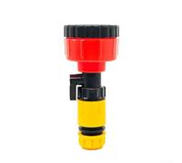 babominimer Plastic Sprinkler Head for Greenhouse and Garden Watering, Adjustable Spray Nozzle with Multiple Mesh Options 400/1000/1500/2000, Fits 12-16mm, 19-23mm,(1500 mesh 4 Points)