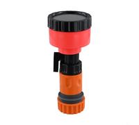 babominimer Plastic Sprinkler Head for Greenhouse and Garden Watering, Adjustable Spray Nozzle with Multiple Mesh Options 400/1000/1500/2000, Fits 12-16mm, 19-23mm,(1500 mesh 6 Points)