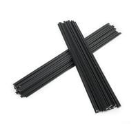 babominimer Plastic Welder Repair Kit with 50 pcs Hot Soldering Rods for Automotive Bumper and Car Body, 2.5mm & 5mm Diameter, Black, Compatible with Plastic Repair Tools
