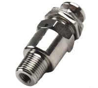 babominimer Pneumatic Valve for TAC-3P Series, 2 Position 3 Way Push Button Switch, M5x0.8 Port, 0-0.9MPa Pressure, Metal Body for Industrial Air Control Circuits