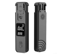 babominimer Portable Non- Alcohol Breathalyzer with LED Digital Display, Accurate Tester for Car Drivers, Black