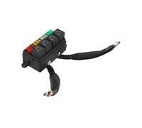 babominimer Pre-Wired 12V Fuse For Relay Box with 4 Relays 12 Way ATC/ATO Fuses for Automotive Marine Applications, Waterproof Electrical Distribution Panel with 40A Relays