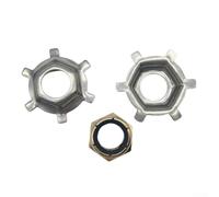 babominimer Prop Nut Tab Washer Kit for Mercury 65-225HP Outboard Motors 11-52707Q1, Marine Grade Steel Alloy Hardware for Boat Propeller Stability Components