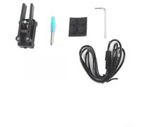 babominimer QU-7025 Dual Paddle Automatic Keying CW Key for Shortwave Amateur, Compact Telegraph Key with ABS Material and Magnet, Compatible with DIY Radios