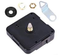 babominimer Quartz Clock Movement Replacement Kit with 13 mm Shaft - Silent Wall Clock Motor for DIY Repair Projects, Includes Metal Hook, Washer, Nut and Instructions