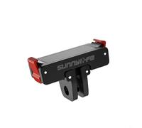 babominimer Quick Release Adapter For DJI Action 5 Pro Magnetic Mount Interface 1/4 Screw Port Foldable Bayonet Black Extension Adapter