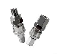 babominimer Quick Release Air Line Hose Fittings Coupler Connector Kit, 8mm Pneumatic Compressor Accessory Set with SP20 PP20 Bayonet Connectors, Heat Treated Steel, Zinc(PP)