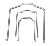 babominimer Radiator Hose Retaining Spring Clip Clamp for E39 E38 E60 E90 E46 325i 328i 540i 740iL 740i 745Li, U-Shaped Metal Fastener, 0.87in .07in .83in, 3-Pack