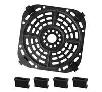 babominimer Replacement Air Fryer Accessories For AF080 2QT Mini Air Fryer Including Non-Stick Grill Plate And Rubber Feet To Enhance Cooking Convenience