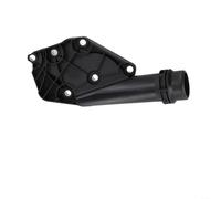 babominimer Replacement Thermostat Cover for A4 A5 For A6 For Q5 - Plastic Thermostat Housing - Engine Coolant Hose Flange - OE 06E121168