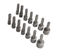 babominimer Reversible Ratchet Wrench Set with 1/4 Inch Drive, 6.35mm Socket Adapter for Handheld Nut Driver, Includes 14-Piece or 8-Piece Metric Sockets (5mm-12mm),(A)